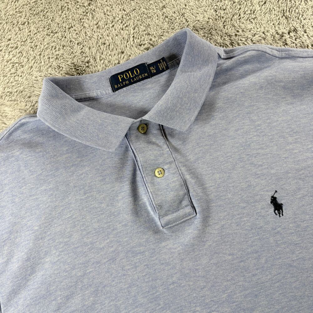 Polo Ralph Lauren Light Blue Short Sleeve Shirt Sz XL
